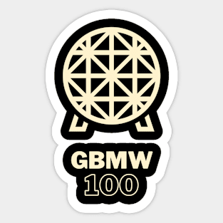 GBMW 100 Epcot Sticker